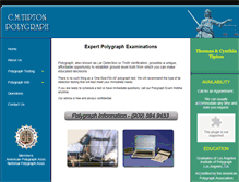 Tablet Screenshot of cmtiptonpolygraphservices.com
